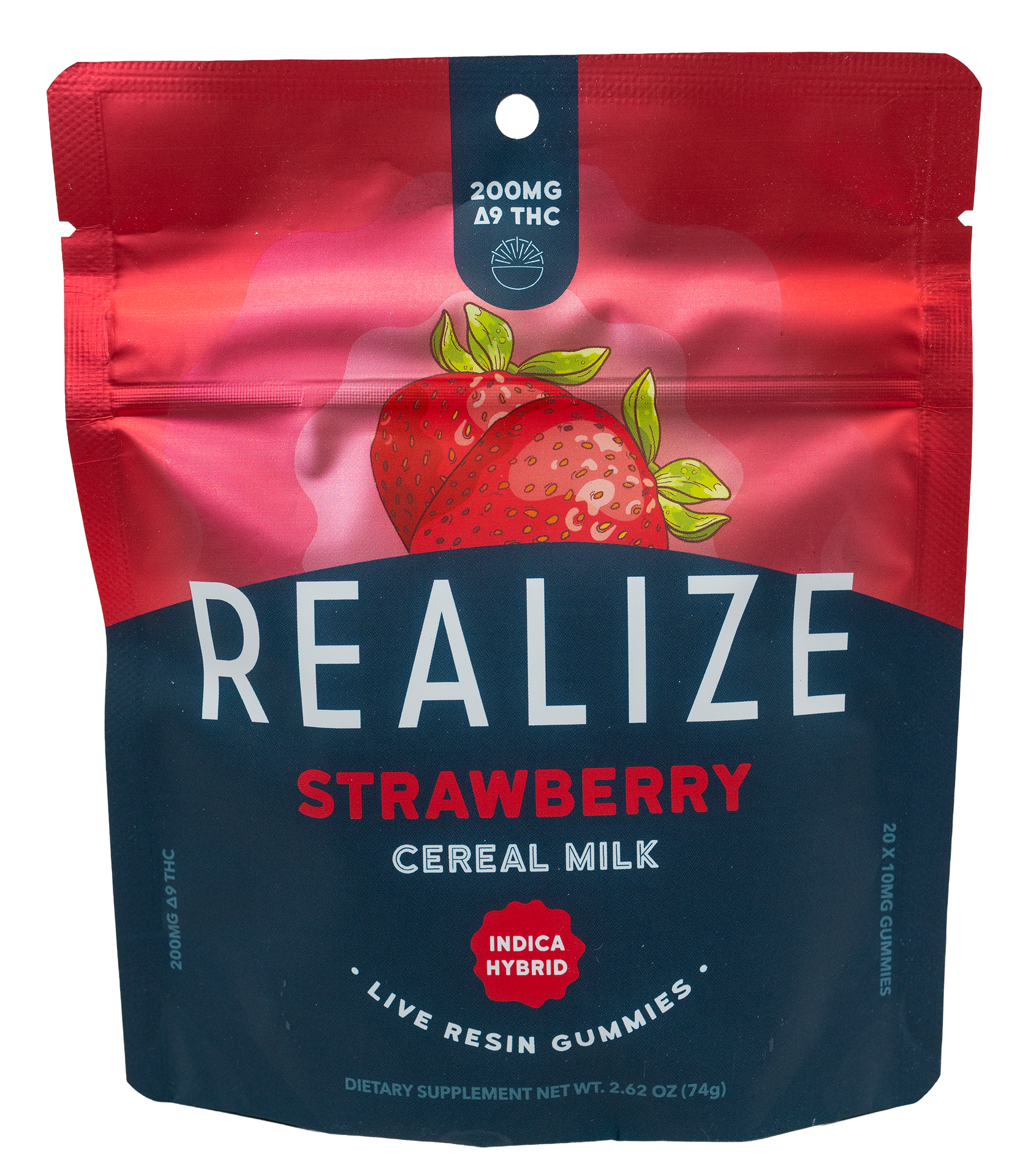 Realize 200mg LR Strawberry Gummies Cereal Milk